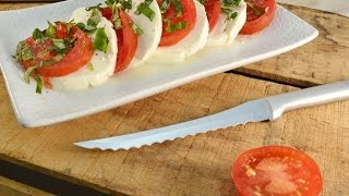 Tomato Mozzarella Salad  RadaCutlerycom [upl. by Aynotak]