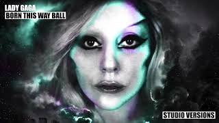 Lady Gaga  Americano Born This Way Ball Tour  Studio Version Remaster [upl. by Eecyac]