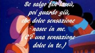 Aladdin  Il Mondo è Mio LYRICS [upl. by Llehsal]