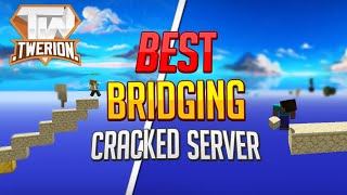 The BEST Cracked Server to Practice Bridging  Twerionnet  Minecraft 2021 [upl. by Adnovad585]