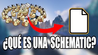 Qué es una schematic y cómo se usa Minecraft 2022 [upl. by Arihaj624]