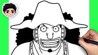 How To Draw Usopp  One Piece  Easy Tutorial [upl. by Neenej]