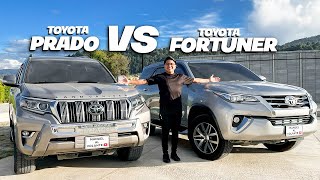 Toyota Prado VS Fortuner [upl. by Ecidna]