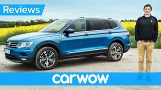 Volkswagen Tiguan Allspace SUV 2018 indepth review  carwow Reviews [upl. by Htnamas]