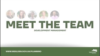 Meet the Wealden Planning Team [upl. by Jeffie379]