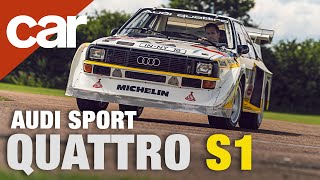 1985 Audi Sport Quattro S1 Review  Driving a legend [upl. by Harms629]