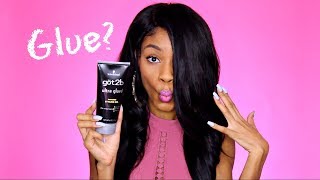 GOT2B Glued Hair Gel Review►Ultra Glued Invincible on Natural Hair [upl. by Fadas]