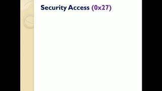 UDS Part  10  Security Access 0x27  Unified Diagnostic Services [upl. by Luane]