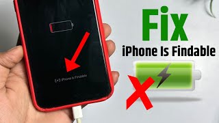 How To Fix iPhone Is Findable And Wont Turn On  iPhone is Findable After Power offiPhone Findable [upl. by Ikcim]