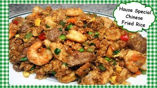 The Best Chinese House Special Fried Rice Recipe  Chinese Stir Fry [upl. by Eelrebmyk473]