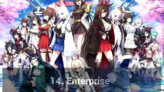 Azur Lane THE ANIMATION Soundtrack 1  14 Enterprise [upl. by Dremann]