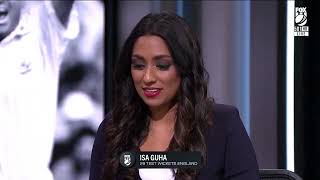 He was magic  Isa Guha delivers an emotional few words on Warnie 😢 [upl. by Brottman]