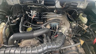 Starter Replacement 2000 Ford ranger 30 [upl. by Nessi]