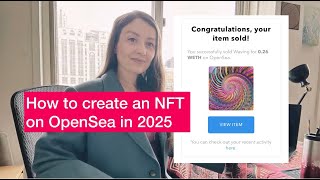 How to create an NFT on OpenSea in 2025 [upl. by Gabbi862]