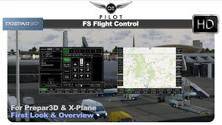 FS Flight Control For Prepar3D and XPlane  First Look and Overview [upl. by Brindell]