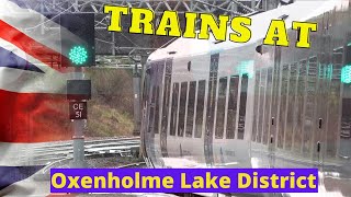 Trains at Oxenholme Lake District 10 May 21 A railway video UK Series [upl. by Eniwtna]