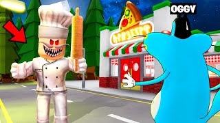 Papa Pizzeria Trapped Oggy And Jack In Roblox  Rock Indian Gamer [upl. by Dey]