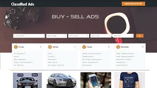 How To Make Website Like OLX Craigslist Quikr  Classified Ads Listing Website [upl. by Dawson]