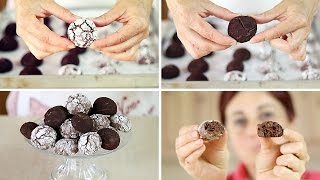 BISCOTTI AL CIOCCOLATO Ricetta Facile  Easy Chocolate Biscuits Recipe [upl. by Anehc771]