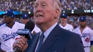 Vin Scully  Its Time For Dodger Baseball [upl. by Ntsud]