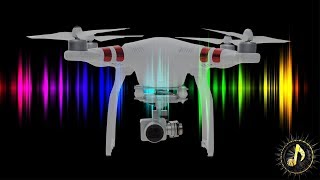 Drone Quadrocopter Flying Sound Effect High Quality [upl. by Munshi614]