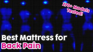 Best Mattress for Back Pain  270 Mattresses Tested [upl. by Merari]