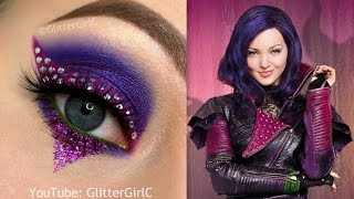 Descendants Mal Makeup Tutorial [upl. by Anived]