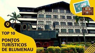 O que fazer em Blumenau 10 pontos turísticos mais visitados santacatarina [upl. by Ahsiekit]