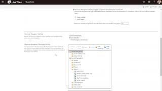 How to Change SharePoint Global and Current Navigation [upl. by Anirdnaxela405]