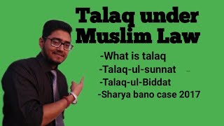 talaq under Muslim lawtalaqulbaintalaq Hasantalaqahasantalaqulbiddat talaq kya hailatest [upl. by Lief628]