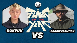 DOKYUN VS BOOGIE FRANTICK  POPPING TOP 8  FLAVA OF THE YEAR [upl. by Einaffyt84]