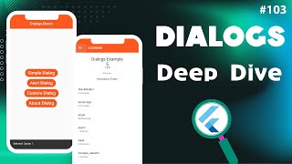 Flutter Tutorial  Create Flutter Dialog amp Flutter Popup [upl. by Alac]