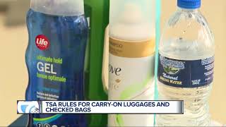 TSA rules for carryon luggage and checked bags [upl. by Ursulette945]