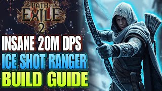 20M DPS Ice Shot Ranger Build Guide For Endgame  BUDGET FRIENDLY  POE 2 Deadeye Ranger Build [upl. by Kauppi208]