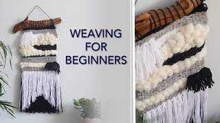 Learn to Weave 3 Basic Weaving Patterns for Beginners [upl. by Assirralc]