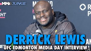 Derrick Lewis Calls Daniel Cormier a Piece of Sht Goes Off on PoundforPound  UFC Edmonton [upl. by Yhtomiht]