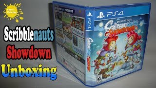 Scribblenauts Showdown PS4 Unboxing amp Overview [upl. by Noel]