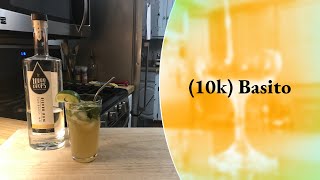 How to Make the 10k Basito  Rum Cocktail  Cocktails At Home  10000 Drops Craft Distillers [upl. by Annaerda]