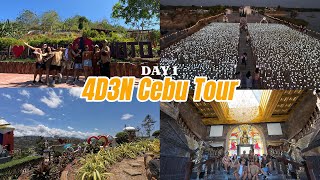 4D3N CebuPH  Day 1 Mountain amp City Tour [upl. by Zsuedat841]