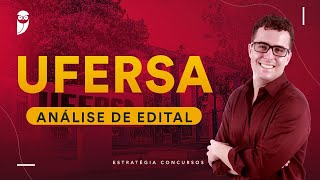 Concurso UFERSA Análise de Edital [upl. by Refotsirk]