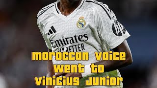 Moroccan voice went to Vinicius Junior [upl. by Nicks]