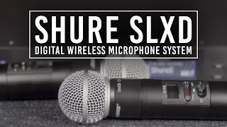 Shure SLXD Digital Wireless Microphone System  Quick Look [upl. by Tat]