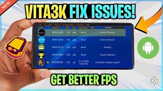 NEW Vita3K Android Best Settings  FIX Problems Get Better FPS amp Gameplay Experience [upl. by Inamik]