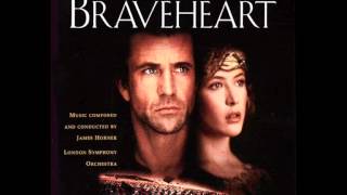 James Horner  The Secret Wedding BRAVEHEART USA  1995 [upl. by Adnauqaj]