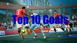 FIFA Street 4 Top 10 Goals [upl. by Maryjo]