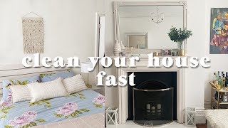 How to clean your house FAST Clean your home in under an hour [upl. by Isac415]