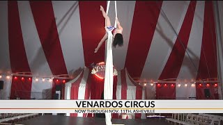 Broadwaystyle Venardos Circus stops in Asheville [upl. by Osgood]