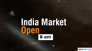 India Market Open  Live Business News  NDTV Profit [upl. by Bonni46]