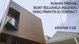 HOUSE TOUR Rumah Prefab Setelah 1 Tahun Dihuni [upl. by Ayikahs353]