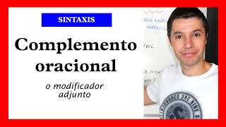 Complemento oracional  modificador adjunto  Análisis sintáctico [upl. by Ziul]